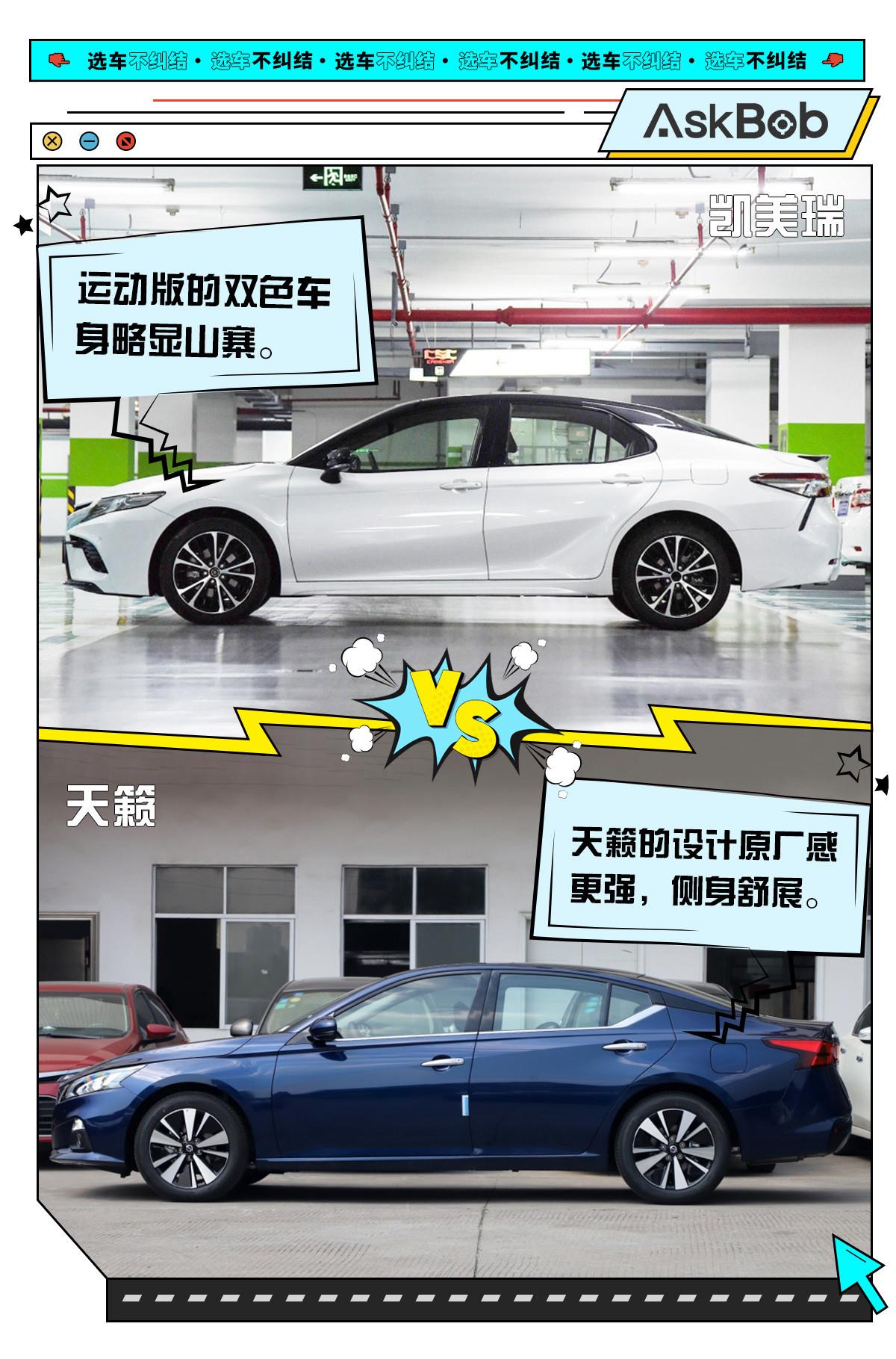 同是中保研碰撞测试优等生 凯美瑞与天籁你该怎么选?