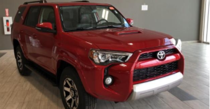 2019款美版丰田超霸红色到店实拍，TRD版看起来更霸气！