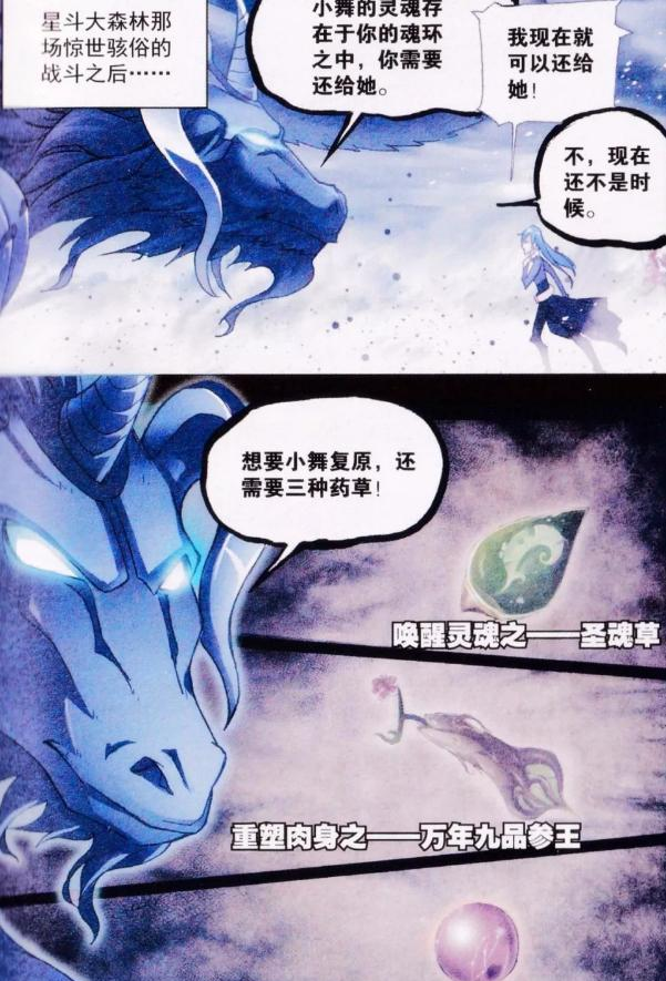 斗罗大陆:两大神兽化形寻找圣魂草,却意外解开小舞献祭的真相!