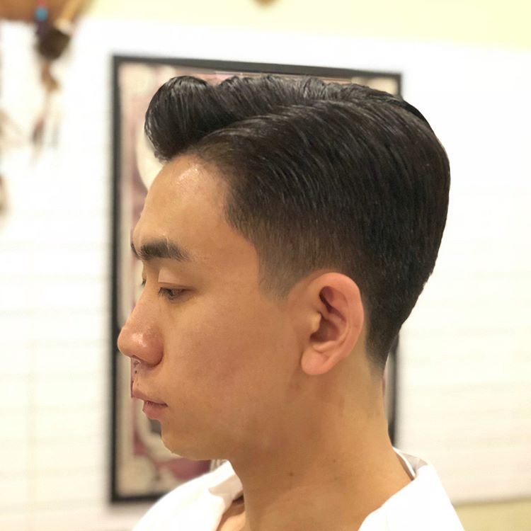 渐变式发型男图片,呈现多种风格