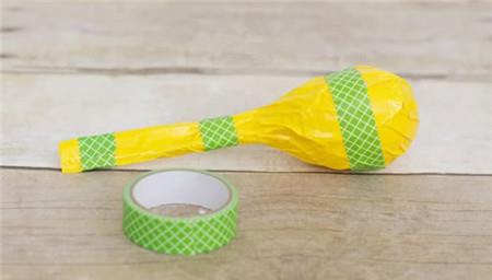 环保乐器沙锤制作图片