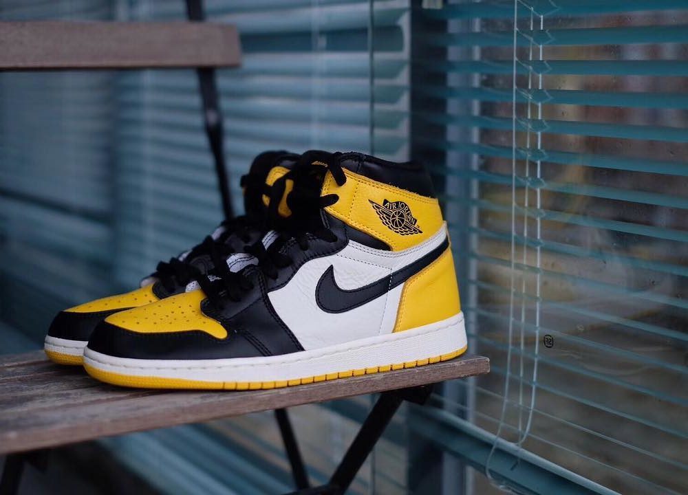 jordan 1 high og yellow toe