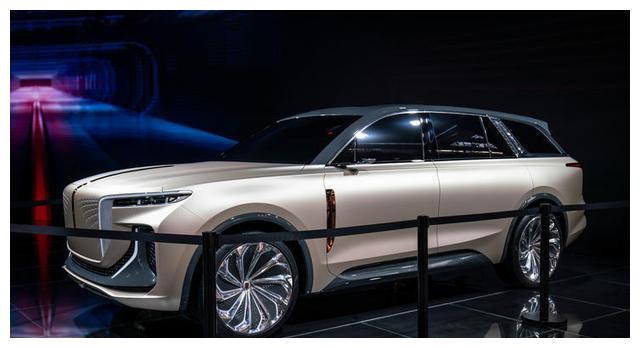 全新红旗E115实拍,定位全尺寸旗舰级SUV,对标宝马X7/奥迪Q8