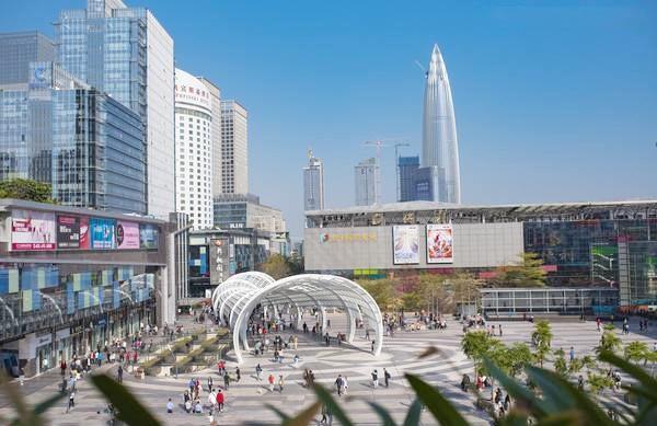 深圳海岸城位于南山商业文化中心区