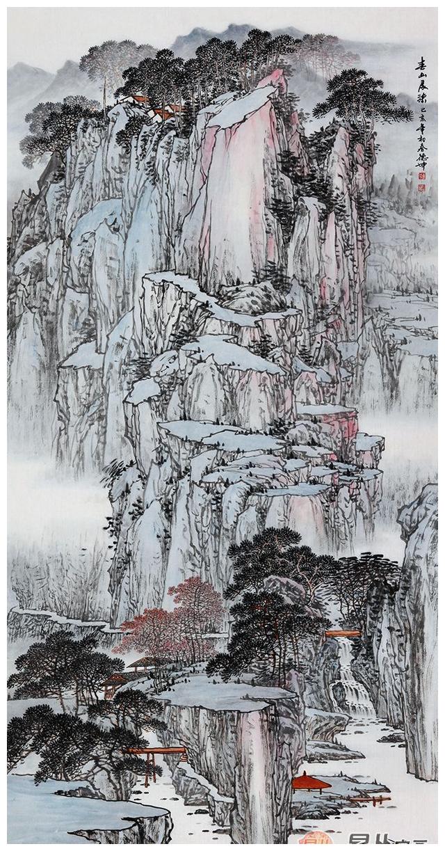 现代山水画名家林德坤 一场国画艺术的饕餮盛宴