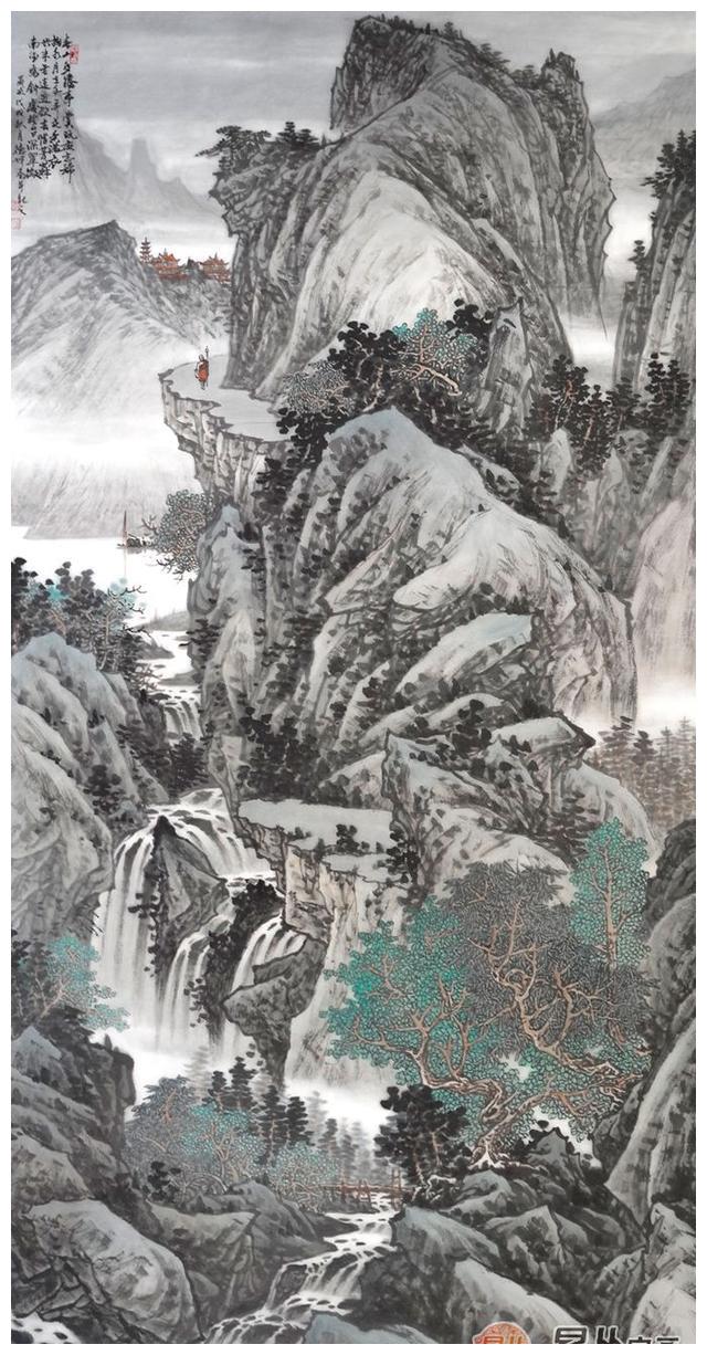现代山水画名家林德坤 一场国画艺术的饕餮盛宴