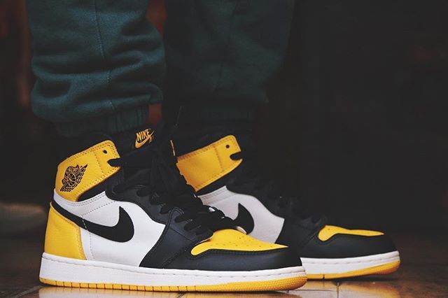 jordan 1 high yellow toe