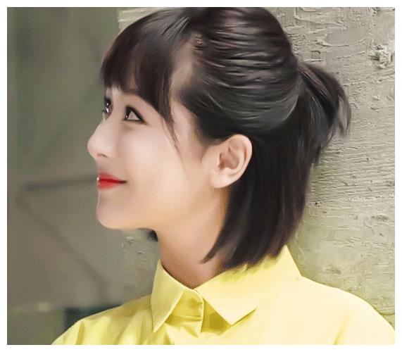 留短发的女生有多好看？看杨紫就知道了！是“心动”的感觉
