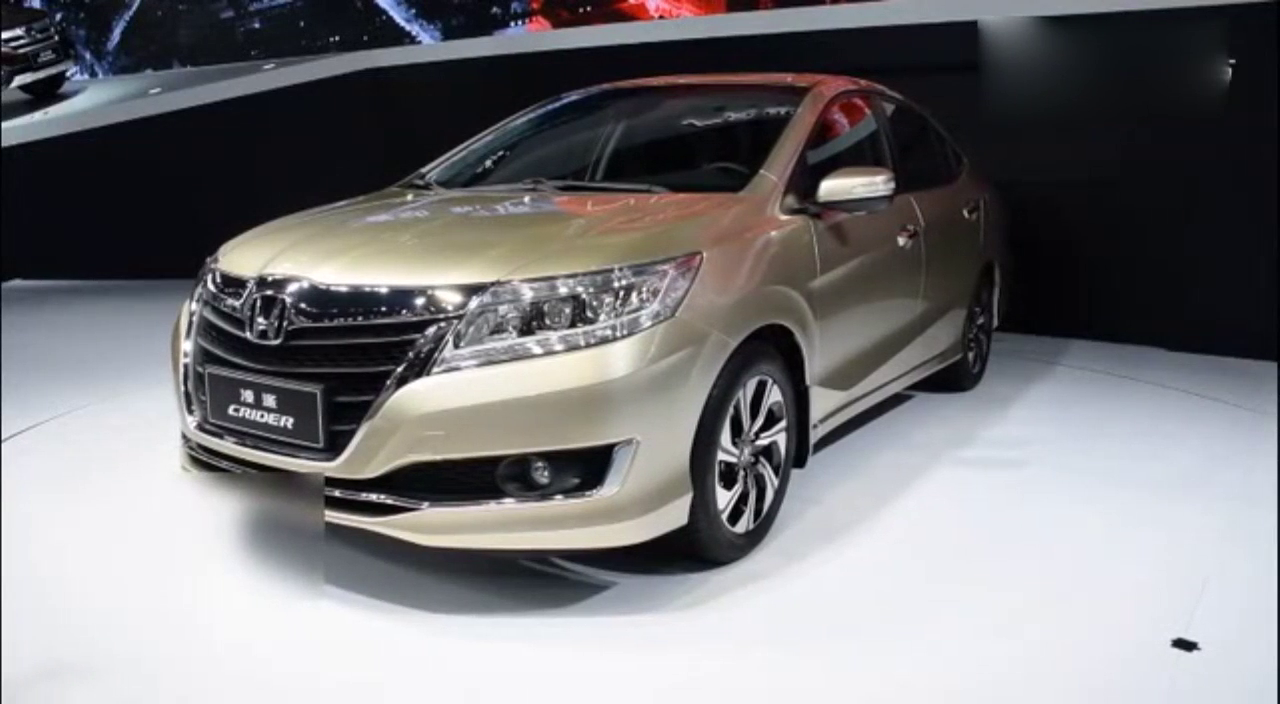 镀铬狂魔亮相，车展实拍全新本田凌派