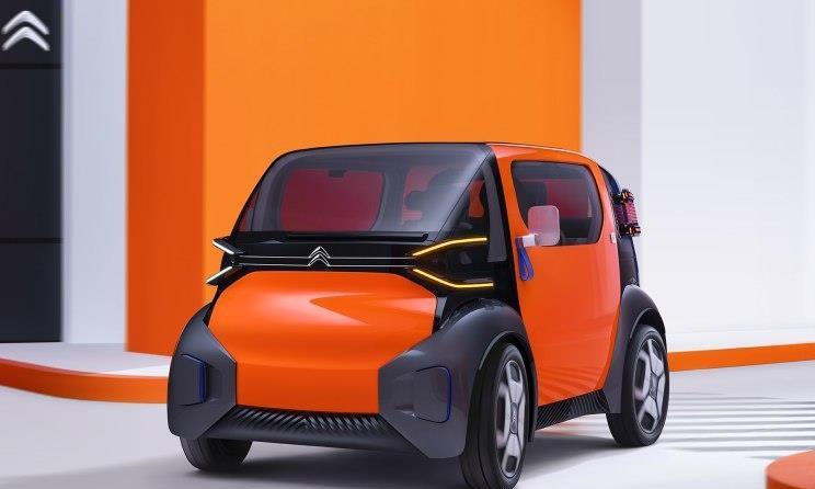 雪铁龙全新AMIONECONCEPT官图发布小巧可爱