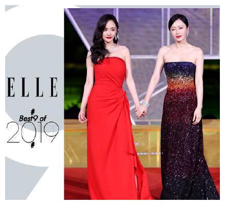 杨幂紧身短袖与粉丝合影，秀杨柳小蛮腰丰满上围颜值秒杀路人