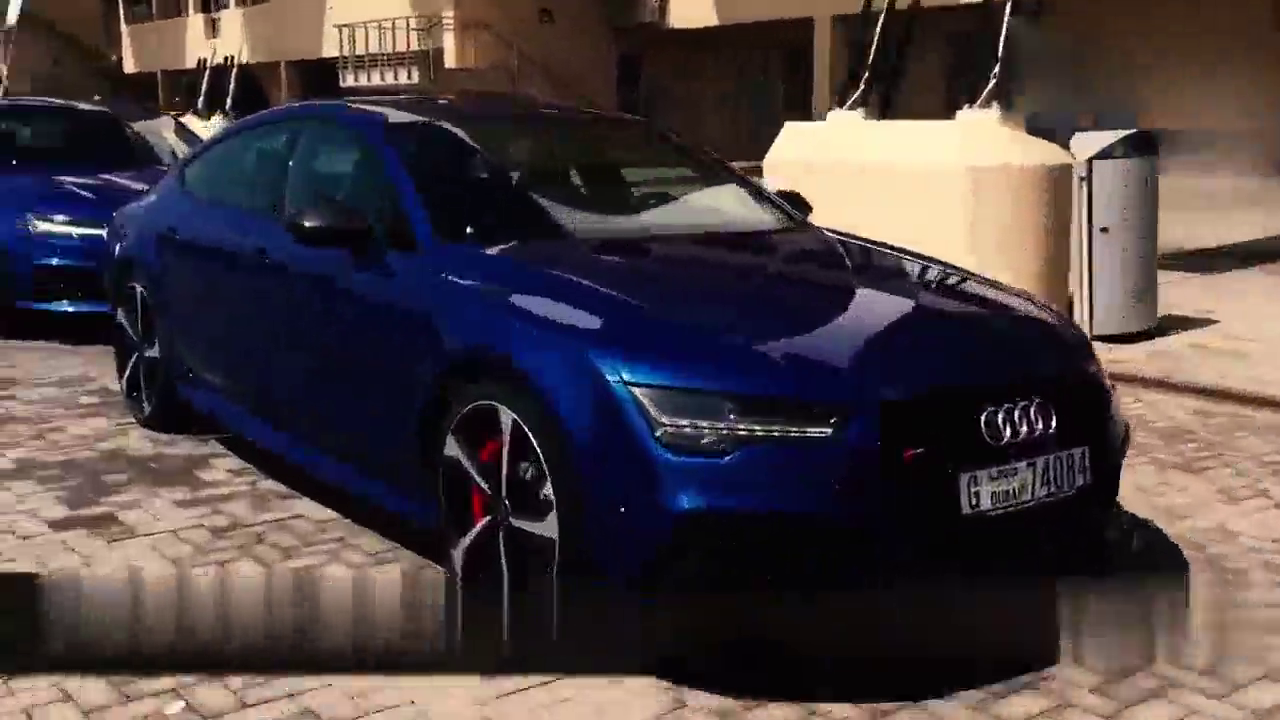 奥迪车队聚会，清一色RS超级跑车