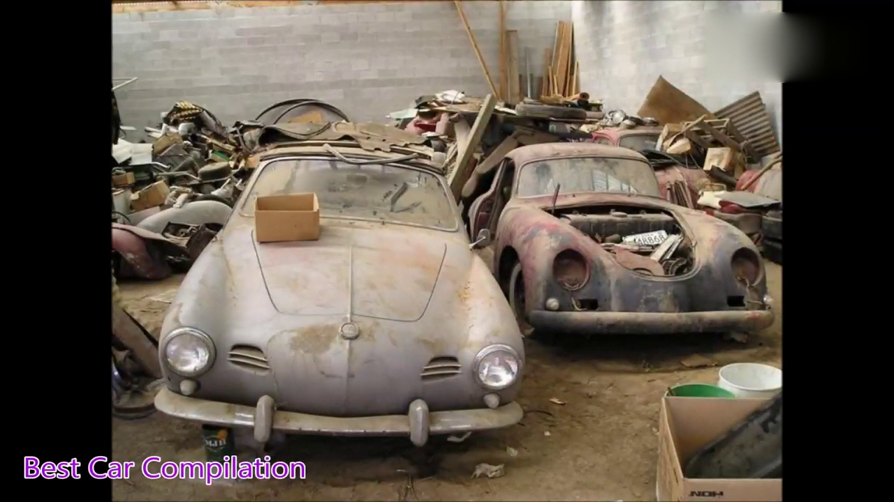 海外实拍被遗弃的豪华跑车保时捷集锦 看着都心疼