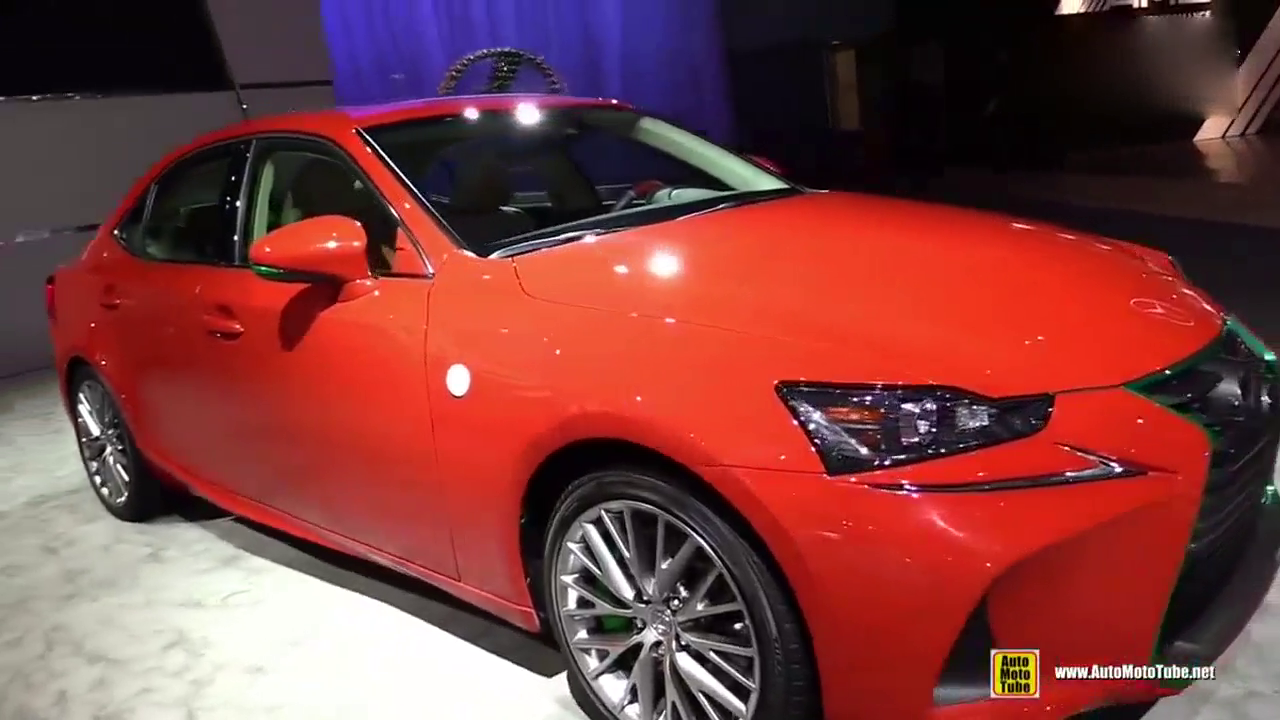 颜色太闪了！辣酱版雷克萨斯IS 300车展实拍