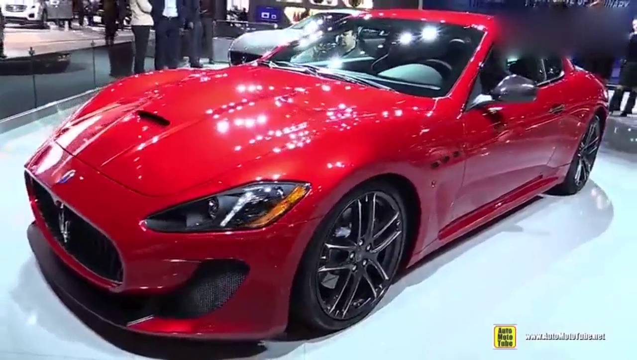 优雅的三叉戟 车展实拍玛莎拉蒂GT MC