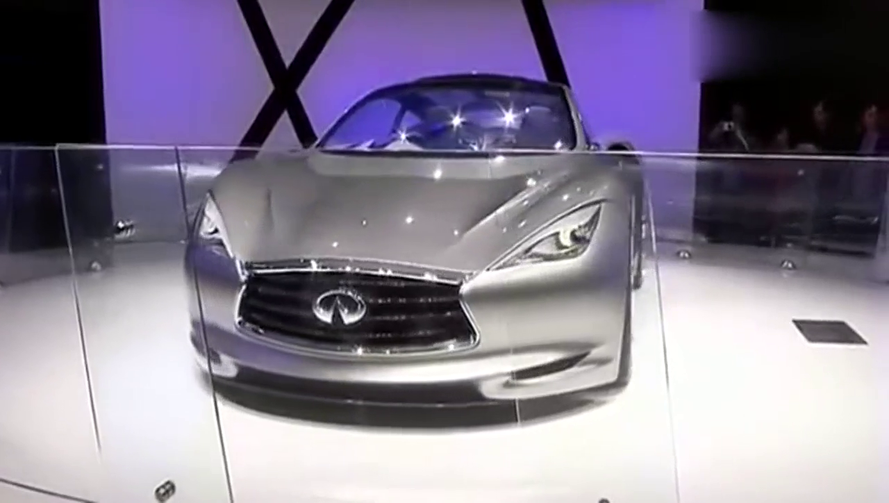 英菲尼迪超炫银色概念跑车，简直颠覆车界颜值！