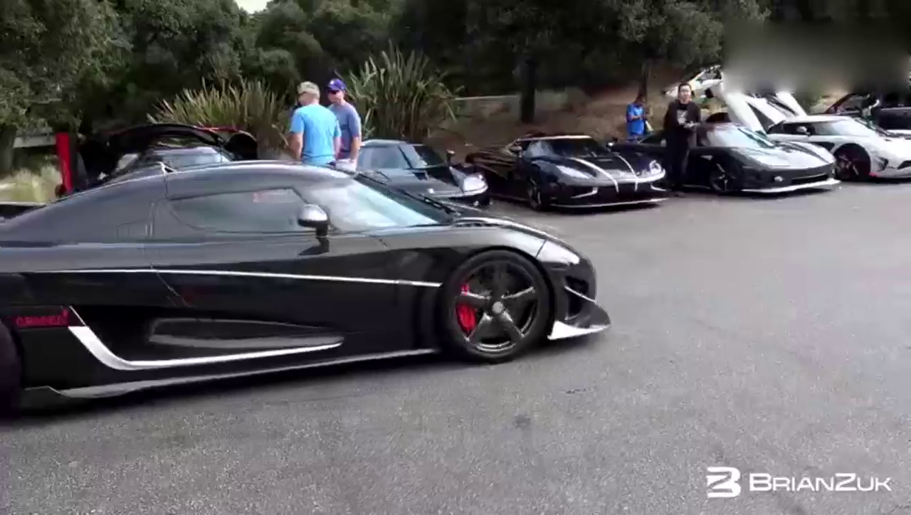 动力强劲的超级跑车，有谁知道这是什么牌子的！