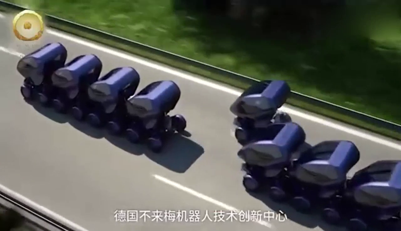 首尾相连的迷你电动汽车，开启智能交通！