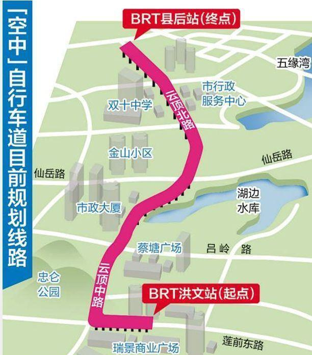 骑行的好去处，中国第一条空中自行车道，就在这里