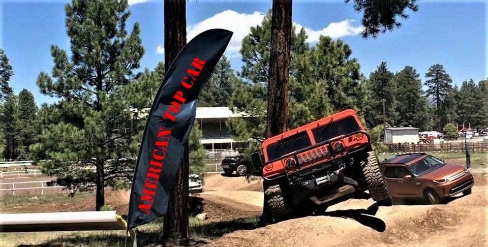 惊艳视觉，改装橙红色军版悍马