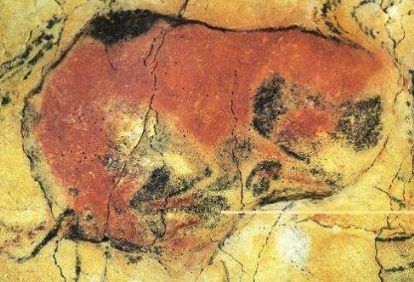 西班牙阿尔塔米拉洞窟岩画:旧石器时代的洞窟岩画中最