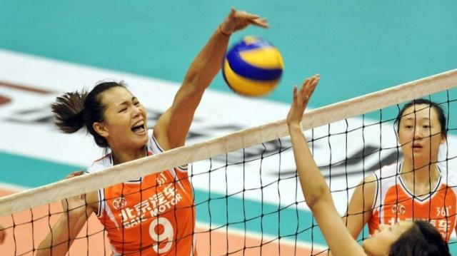 北京女排完胜天津女排,斩获排超联赛冠军