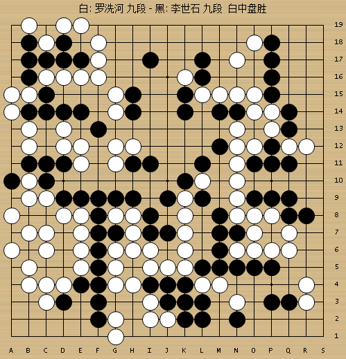 李世石百目大龙惨遭