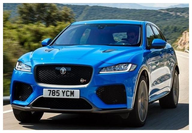 捷豹新款F-PACE SVR实车曝光!外观升级,比奔驰GLC 63还帅