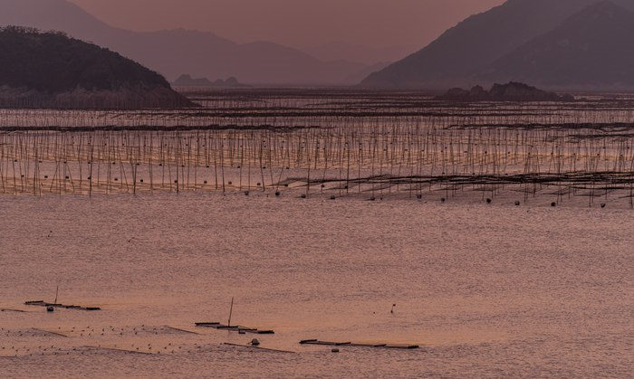 缤越自驾游光影霞浦，真是难得一见的景象，更觉夕阳无限好