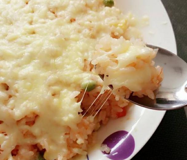 不开火也能做的蘑菇焗饭,一招秘诀在此,营养又美味,做法还简单