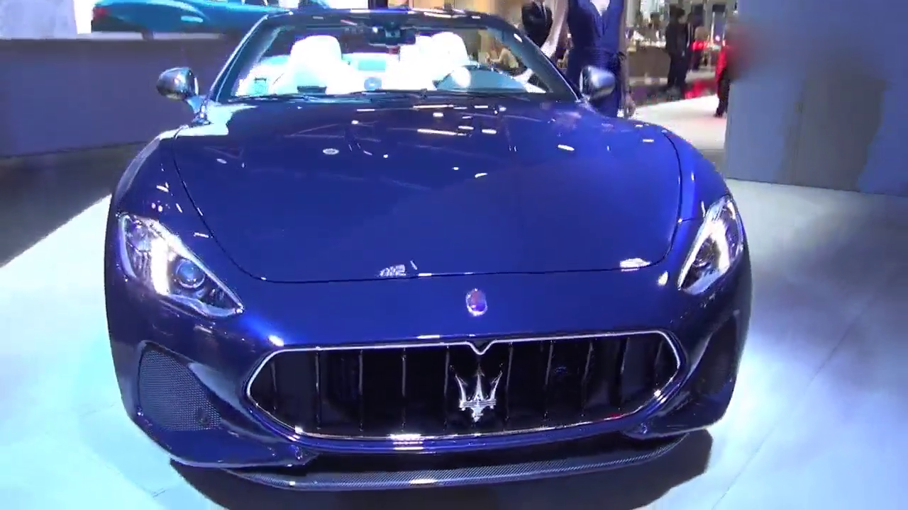 玛莎拉蒂历史上第一款四座敞篷跑车，静态体验2018款GranCabrio