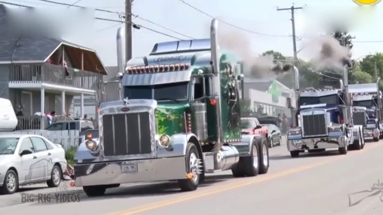 太帅了，国外的这种卡车文化，啥时候国内也能有？