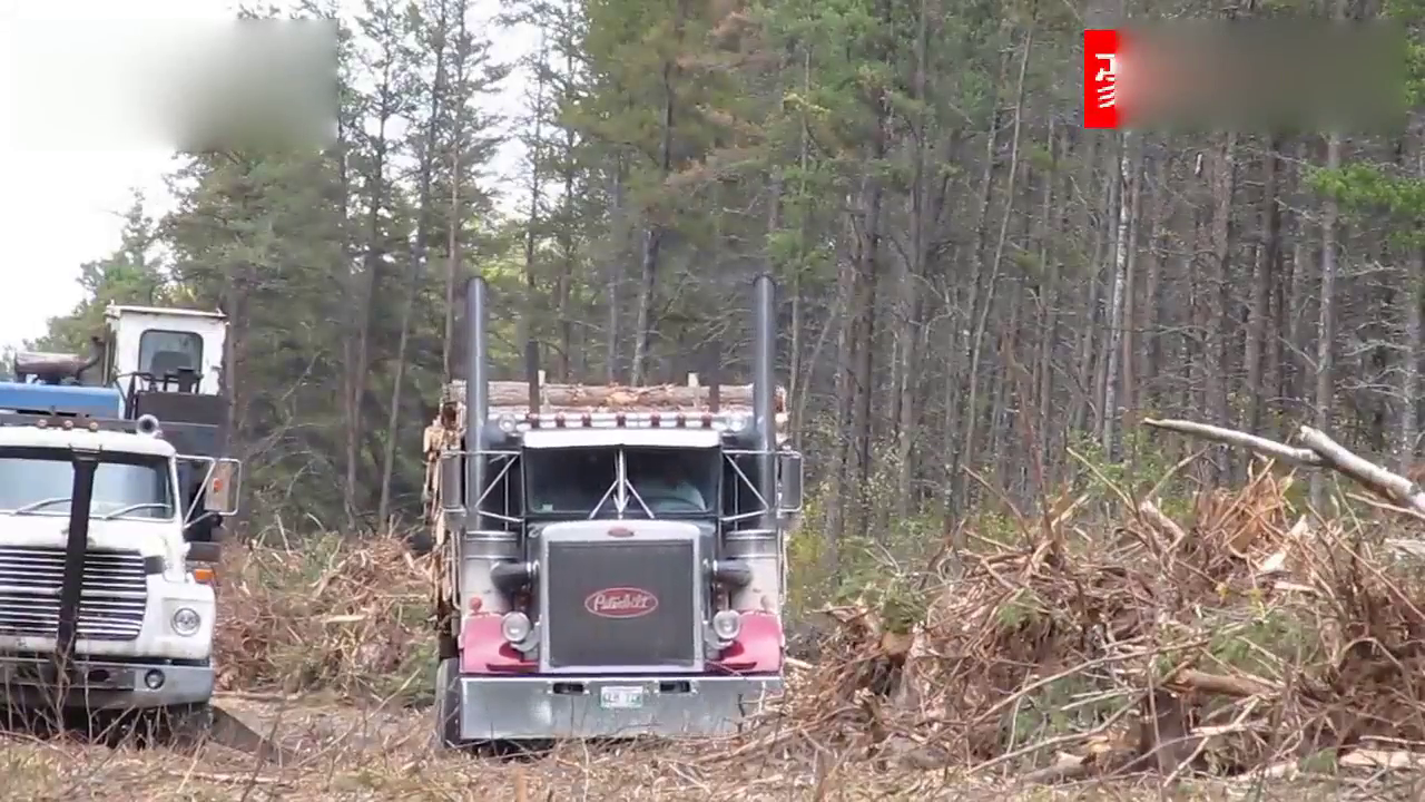 变形金刚原型卡车的动力到底强不强，看它如何强行通过崎岖的土路