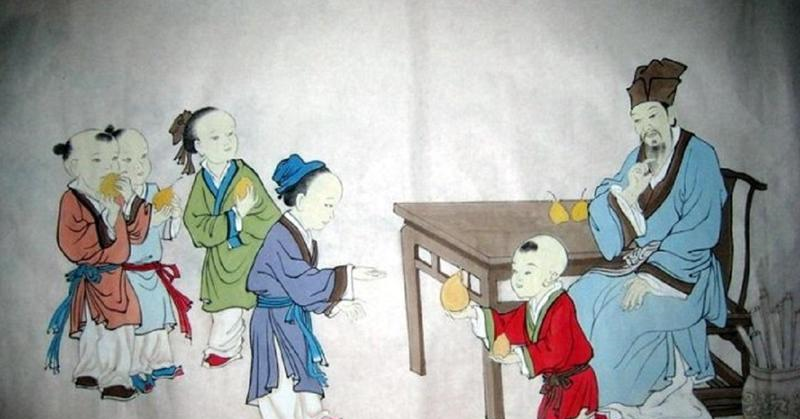 孔融让梨简谱_孔融让梨歌曲左手简谱