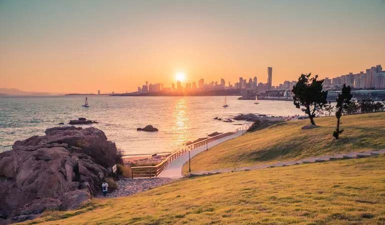 青岛-麦岛游记 夏末秋初,小麦岛上走一走