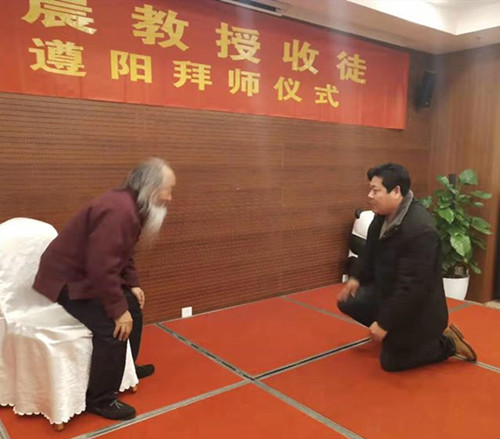 画界名师收高徒:青年花鸟画家冯遵阳拜师仪式在南京举行