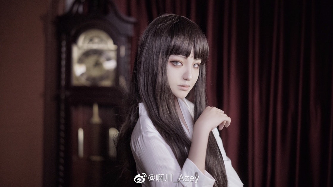 美少女示范神级cosplay富江网友激赞简直是漫画里走出来的