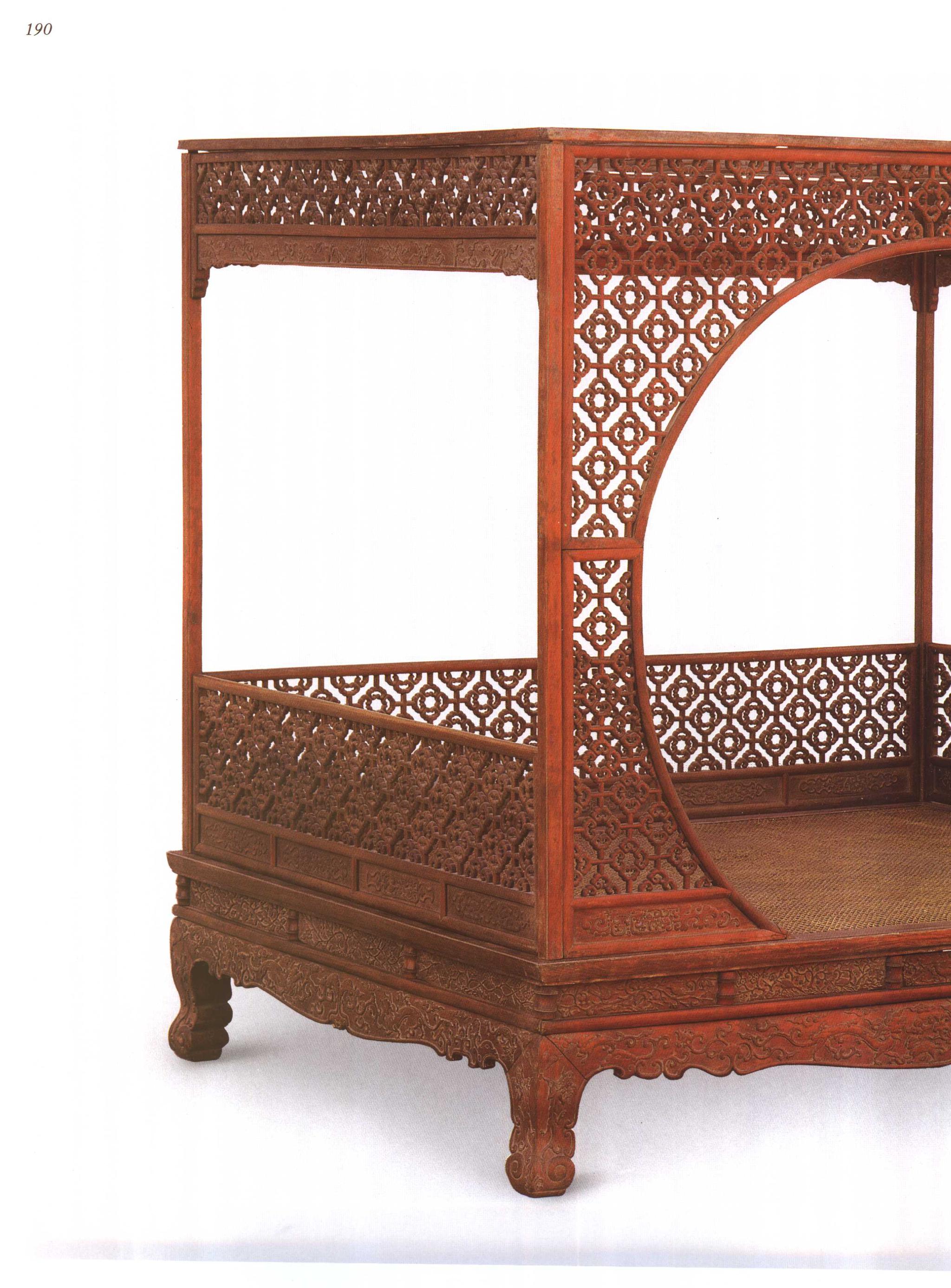 魏璎珞云肩纹饰 明式家具中也有 赏《明式家具珍赏》中的四簇云纹