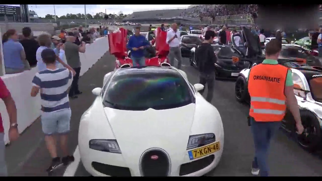 超级跑车荷兰集合，哪个车展有这么大手笔