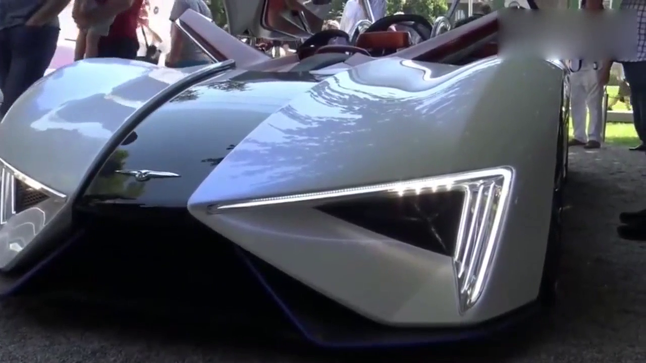 首辆国产超级跑车亮相国外街头 老外们都蒙圈了！