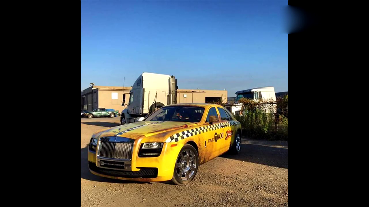 这可是一辆劳斯莱斯出租车