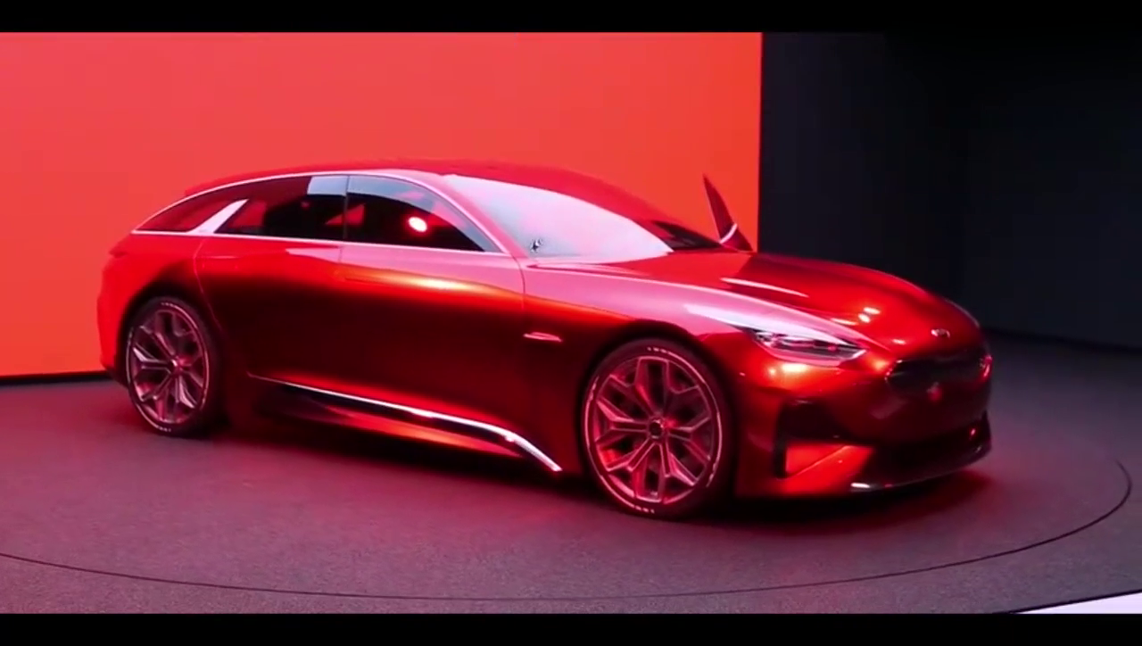 起亚概念车Proceed首次亮相法兰克福车展