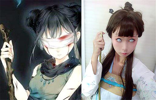 魔道祖师cos:蓝忘机神还原，阿箐辣眼睛，网友:金凌我..