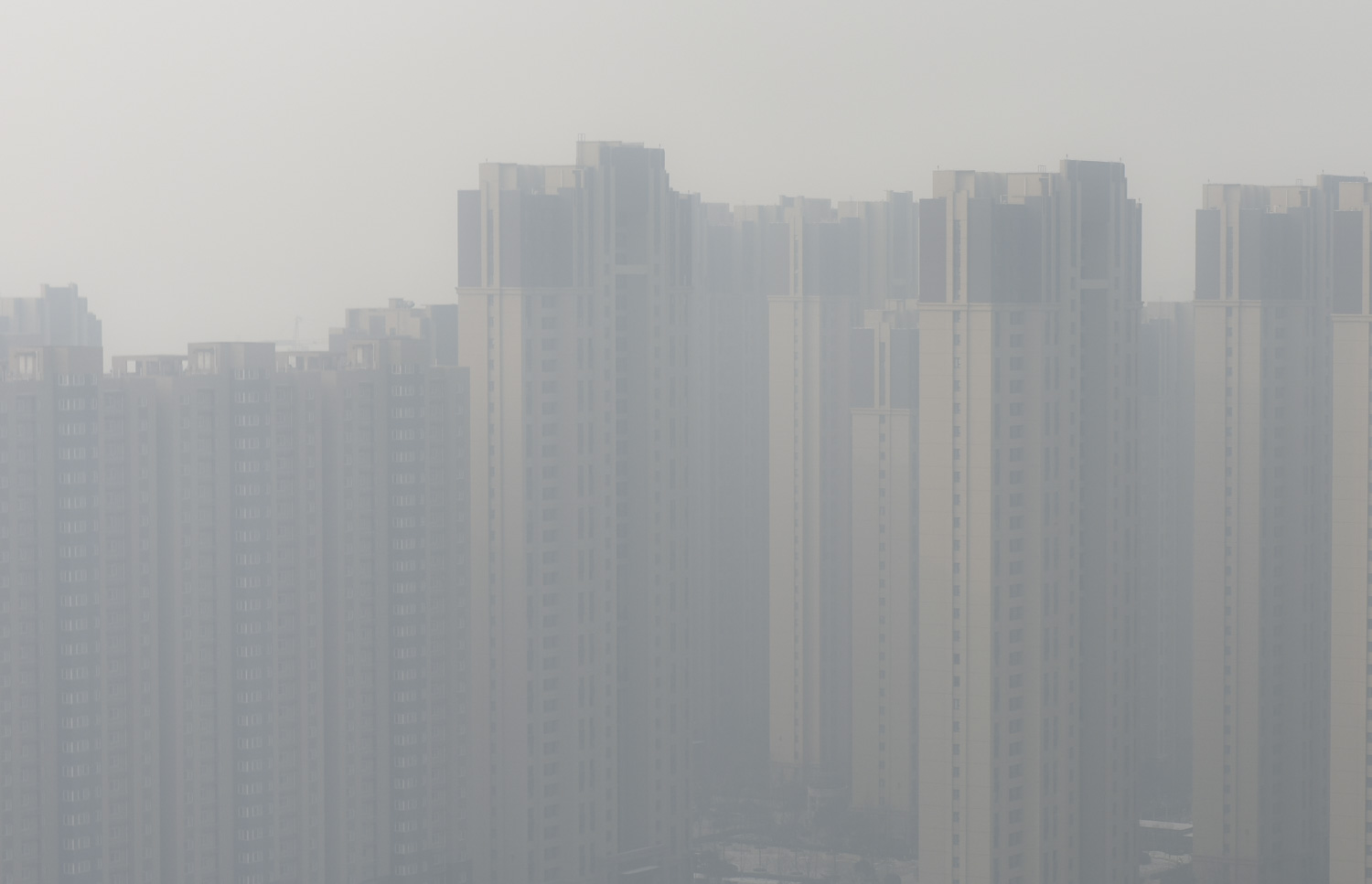 西安雾霾来袭 新年迎来首个重污染天气