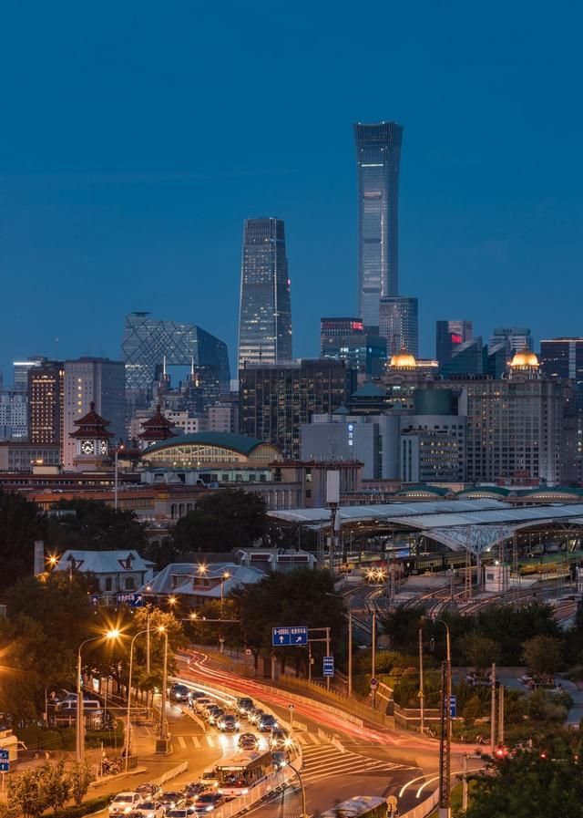 18张绝美摄影作品,记录北京第一高楼中国尊|国贸|建筑