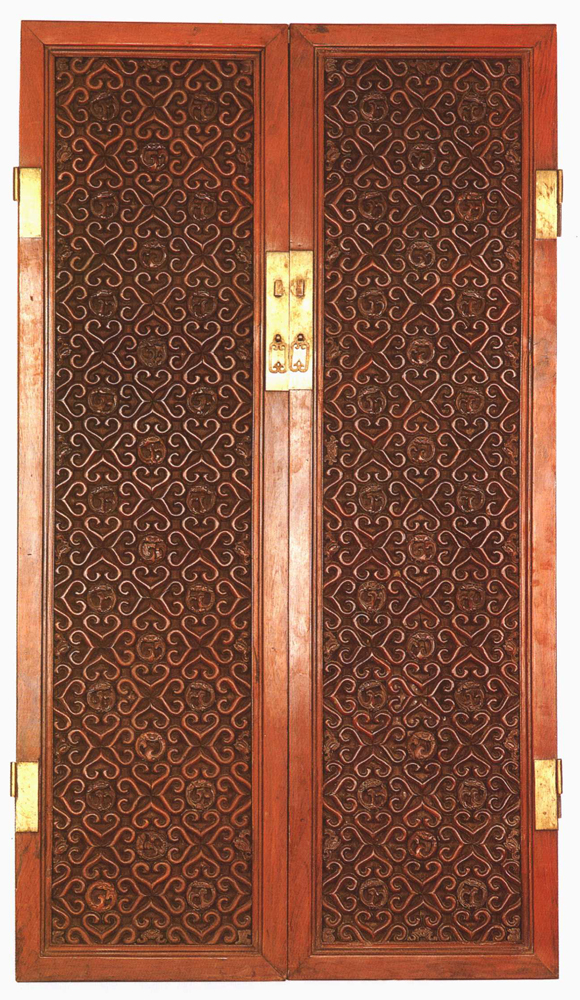 魏璎珞云肩纹饰 明式家具中也有 赏《明式家具珍赏》中的四簇云纹