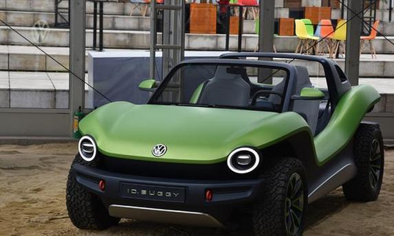 大众发布ID.BUGGY概念车的官图