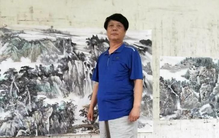 中国著名画家刘建平,水墨山水,自然山水,绘画艺术,作品赏析!