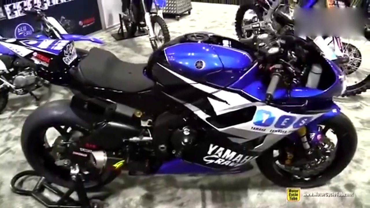 600cc赛道王者 车展实拍赛道版雅马哈R6战车