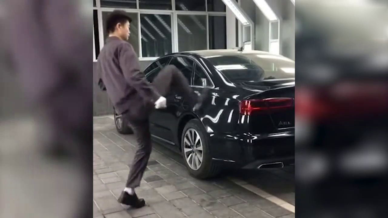 最美奥迪车:西装暴徒奥迪rs7绝对对得起这个称号